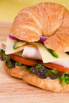 Croissant sandwich Croissant sandwich