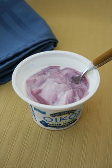 Blueberry Oikos Yogurt