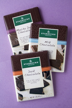 Starbucks Chocolate Bars