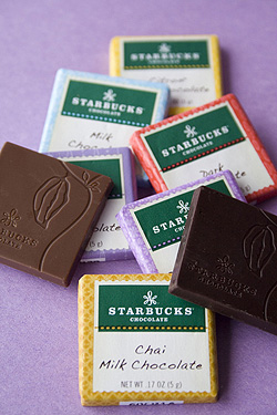 Starbucks Chocolate Tasting Squares