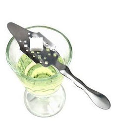 Absinthe Glass And Spoon