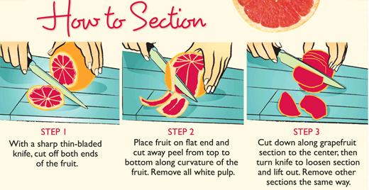 How To Section Grapefruit