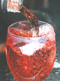 raspberry soda