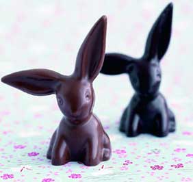 Gourmet Chocolate Easter Bunnies