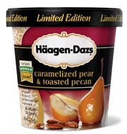 Haagen Daz Caramelized Pear and Toasted Pecan Ice Cream