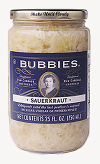 Bubbies Sauerkraut