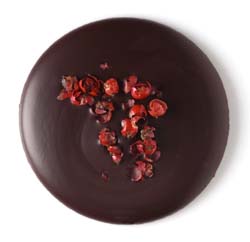 pink peppercorn wafer