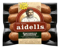 Portobello Sausage in Package