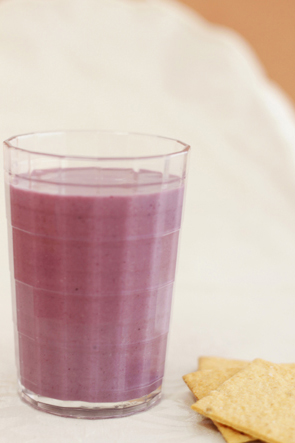 Blueberry Dahlicious Lassi