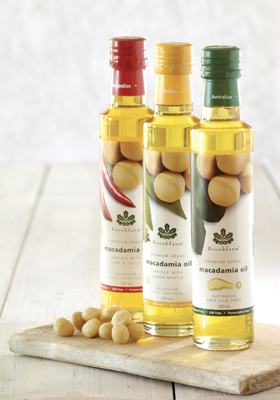 Flavored Macadamia Oils