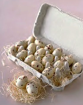 Chocolate Quail Eggs