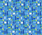 kitchen gadgets fabric