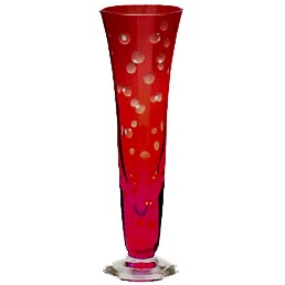 ruby champagne flute, champagne flute, flute 