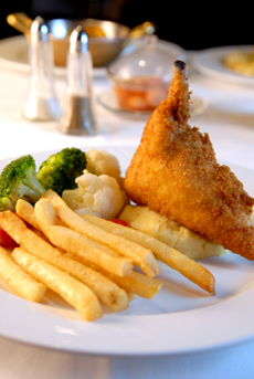 Fried Chicken and French Fries