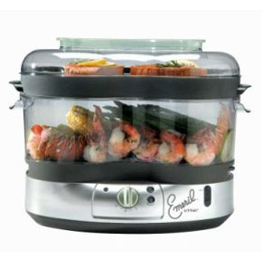 Emerilware Steamer With Shrimp