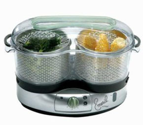 Emerilware Steamer with Vegetables